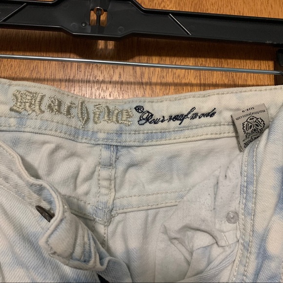 Machine Distressed Jeans Ripped Denim - Picture 4 of 5